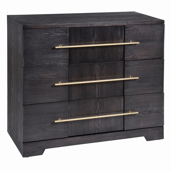 slim fit dress slacks Mid-Century Fluted 9-Drawer Extra Large Dresser Black (Set of 3)