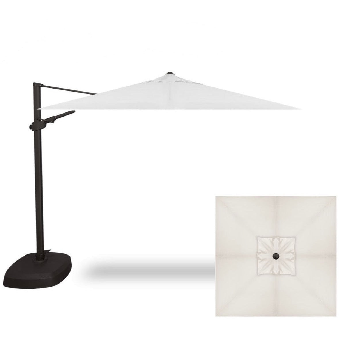 10&#39; Square Cantilever Umbrella