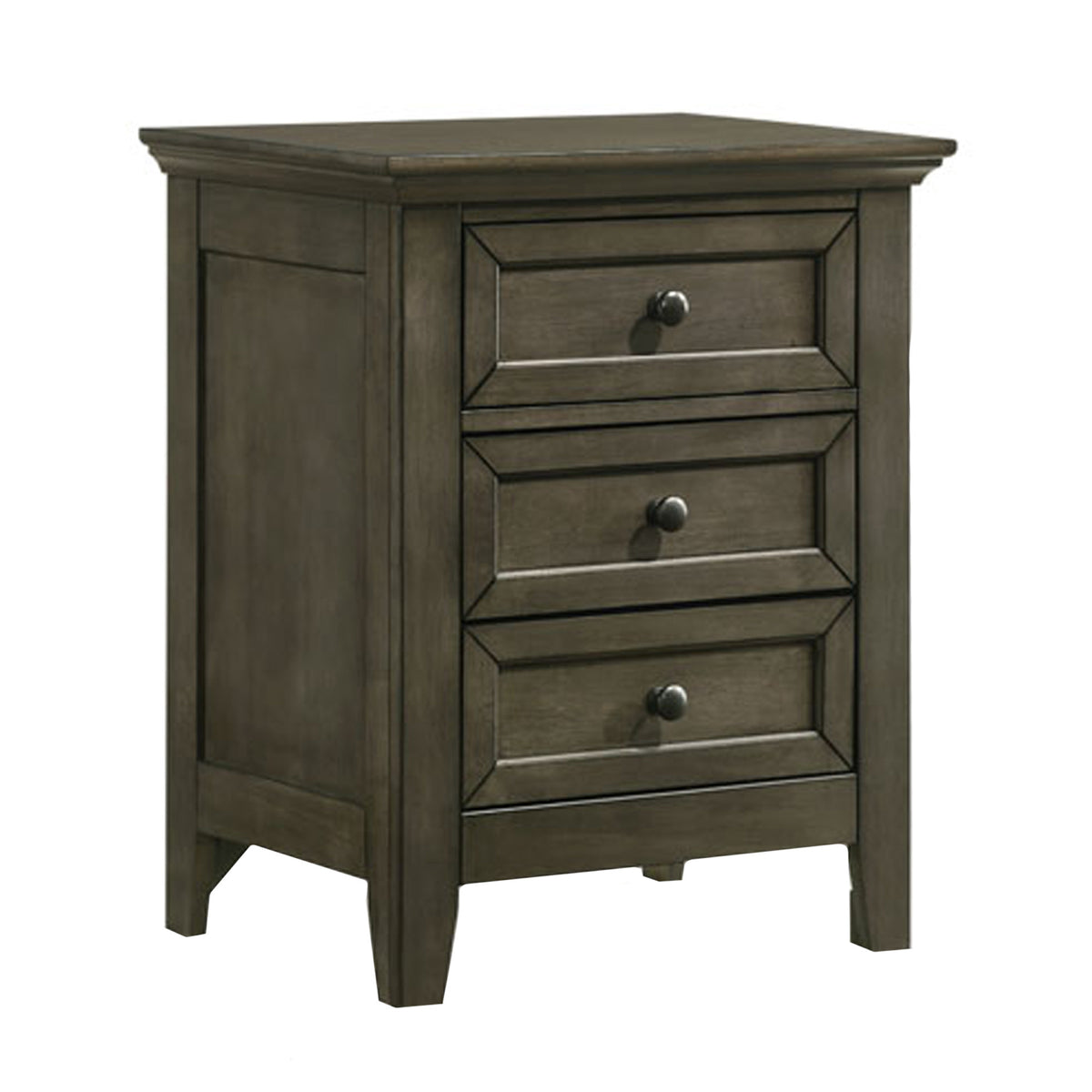 San Mateo Night Stand with 3 Drawers
