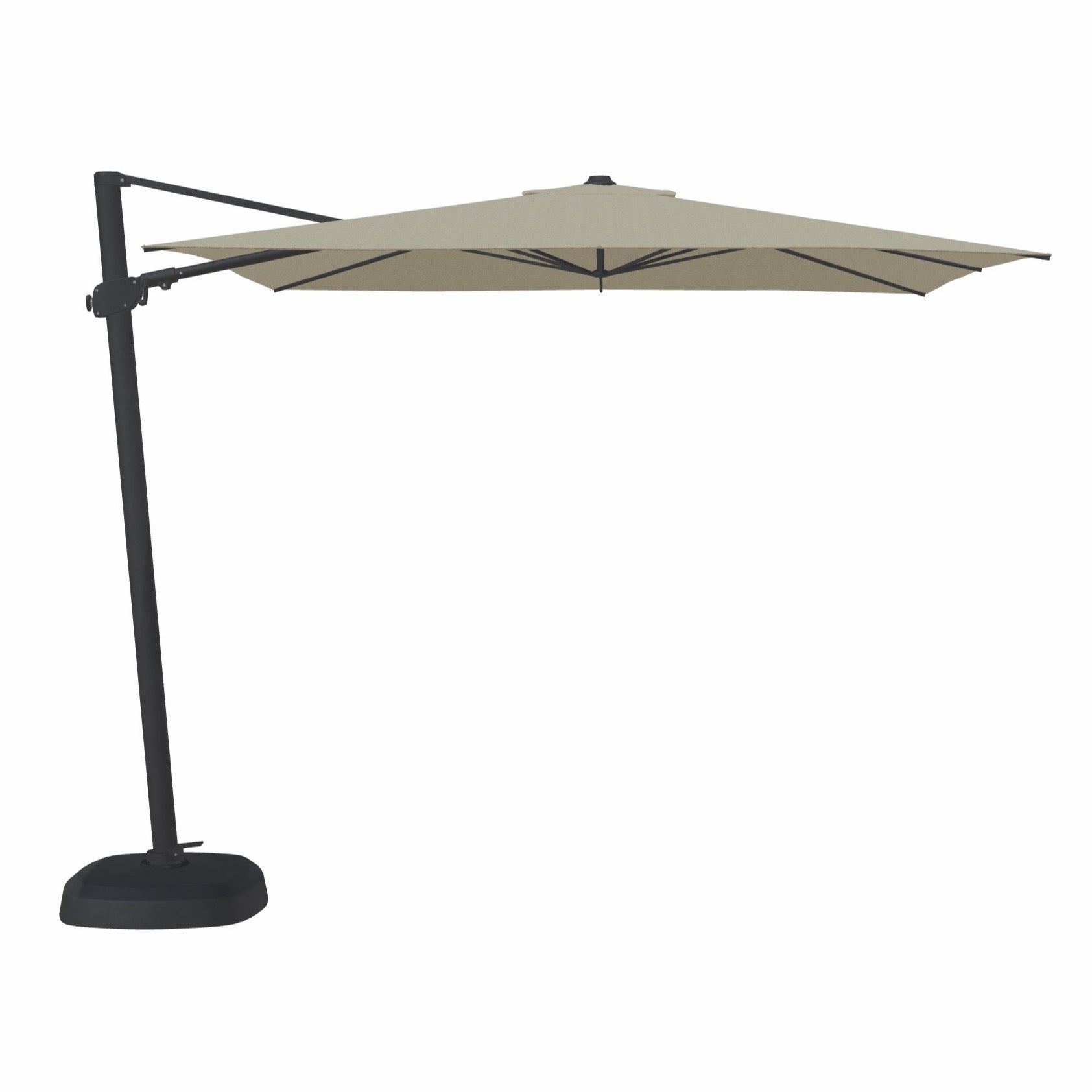 beachcomber patio umbrella 10' Square Cantilever Mini Bike Throttle Cable The umbrella is equipped Color:Fashion Dogs AR7027-041550