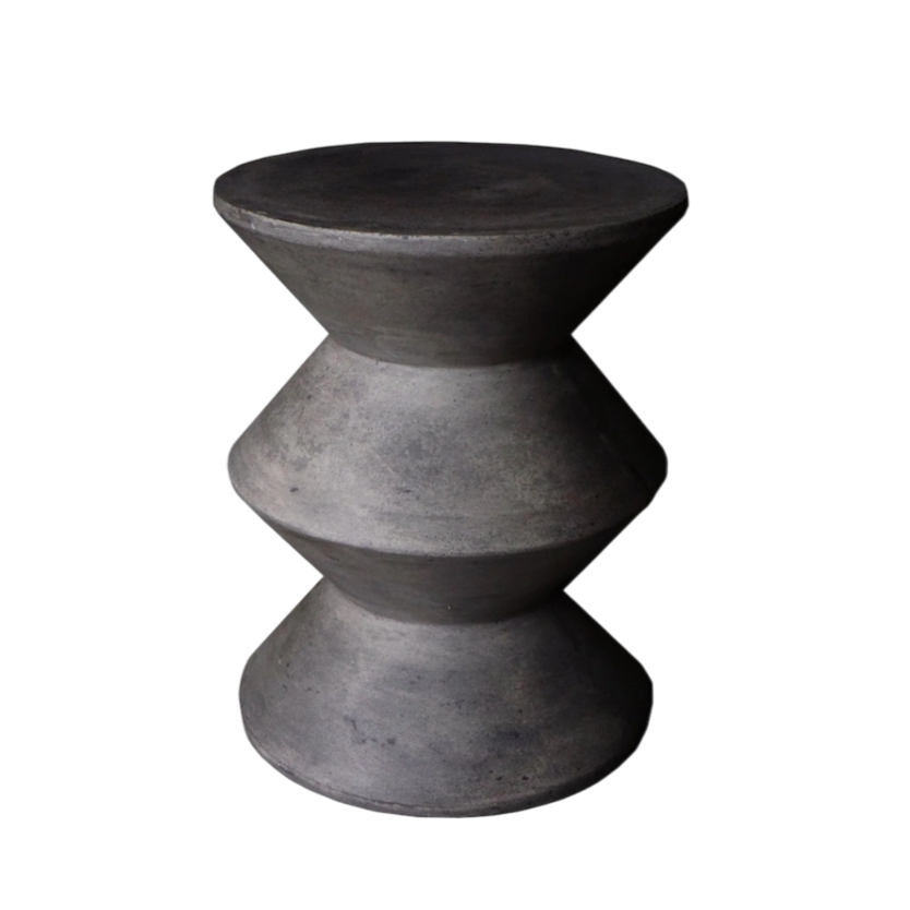 Concrete Inverted Accent Table