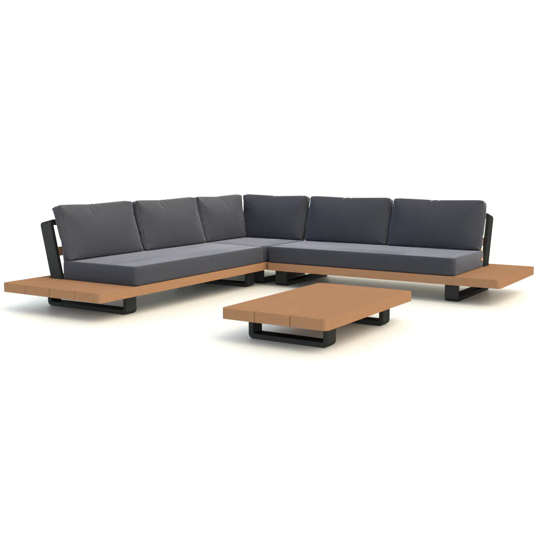 Fitz Roy Sectional, Teak