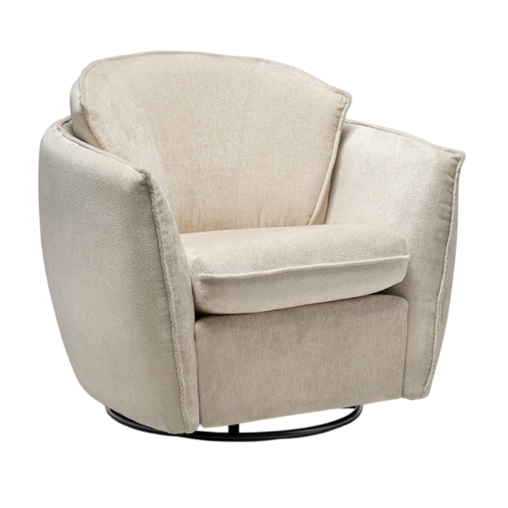 Beige swivel chair in Kelowna