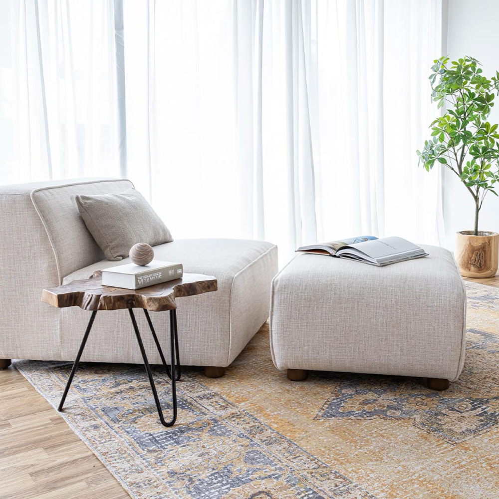 Natura Hairpin Accent Table