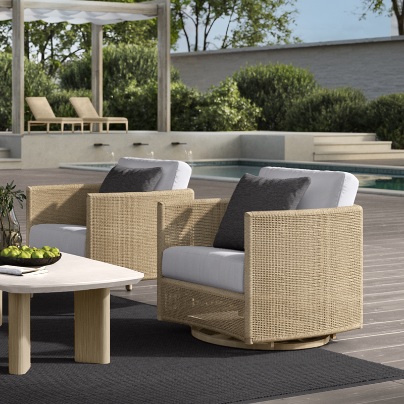 Orleans Club Swivel Glider