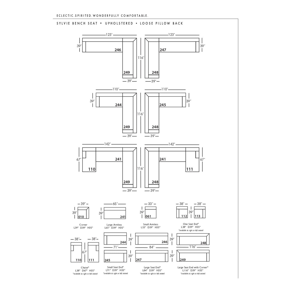 Sylvie Sectional