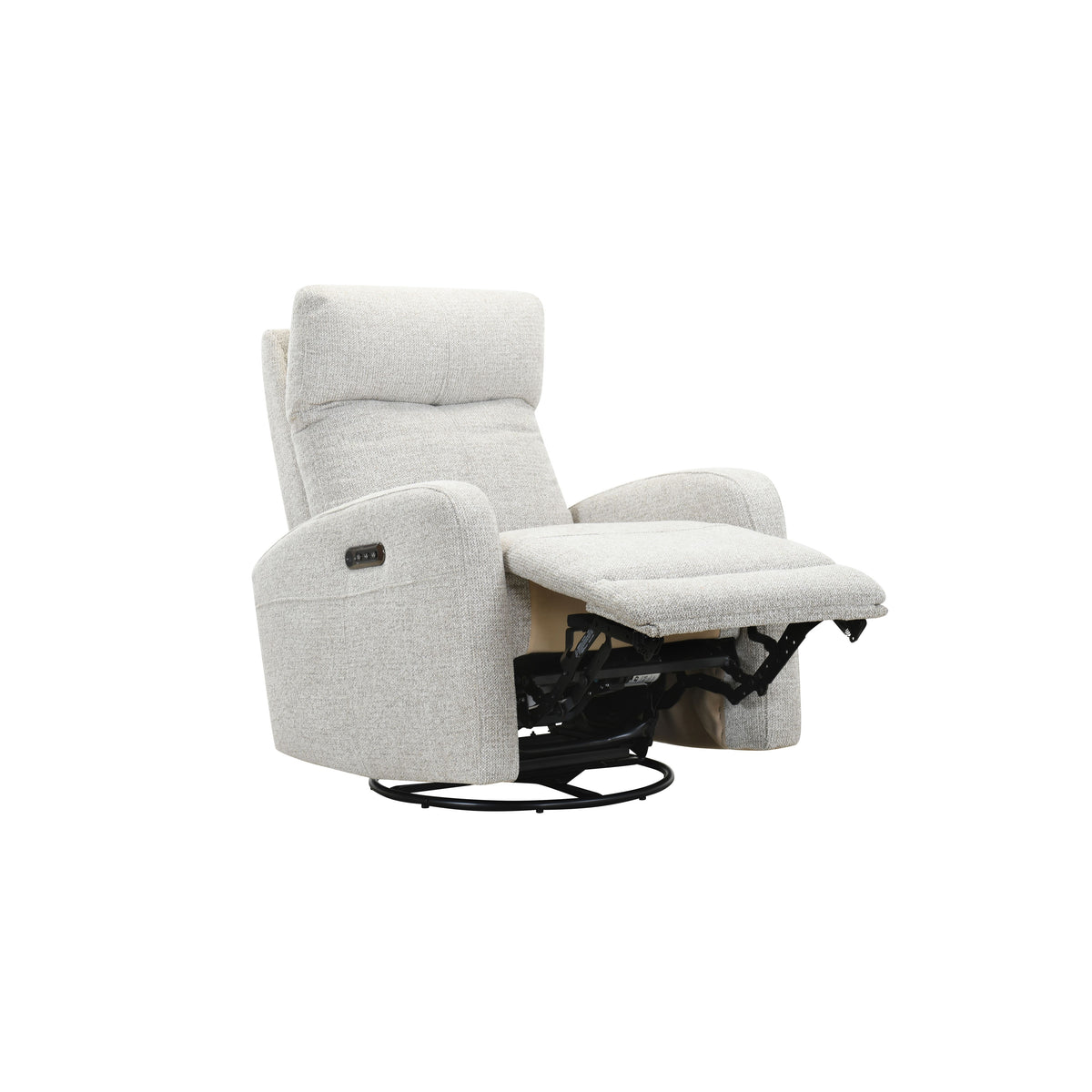 Brooklyn Fabric Swivel Recliner