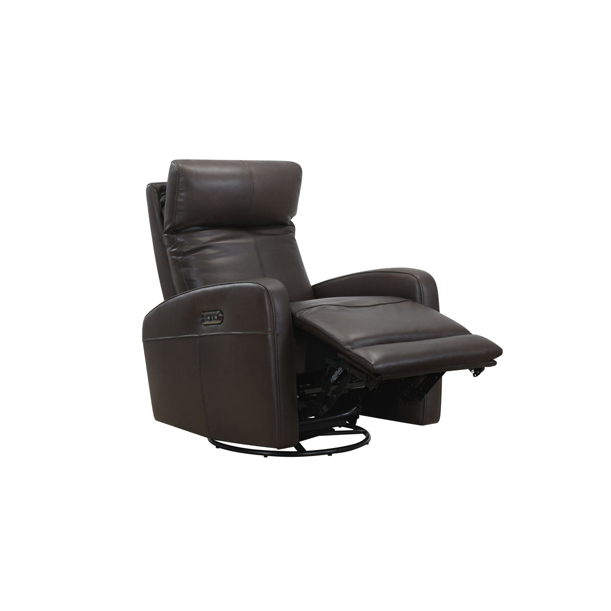 Brooklyn Leather Swivel Recliner