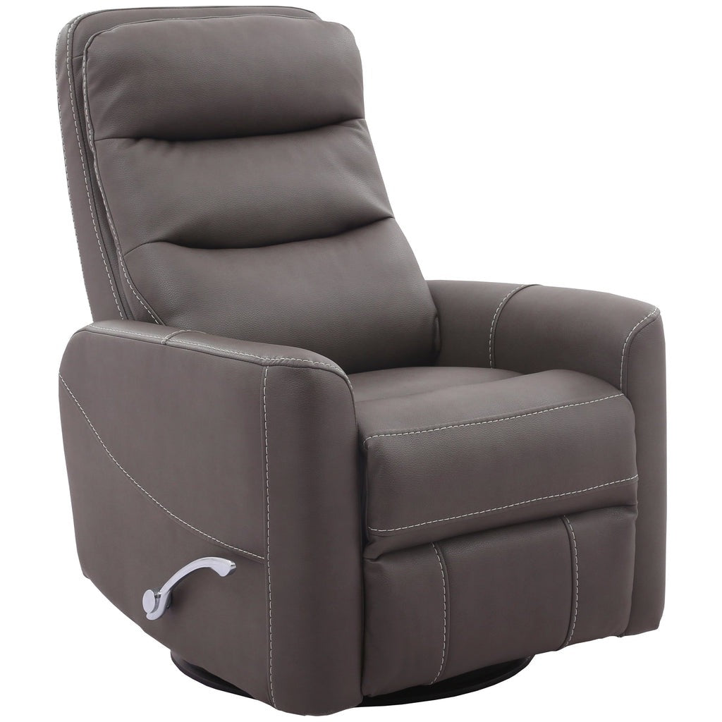 Hercules Manual Glider Swivel Recliner, Haze