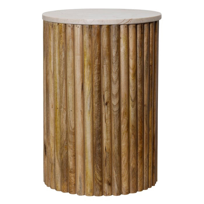 Tobacco Brown Accent Table
