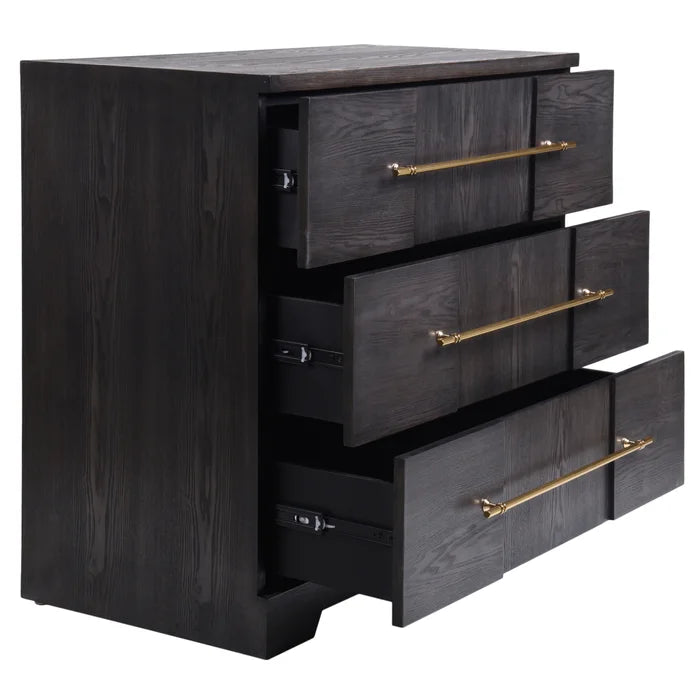 Black and Gold Dresser