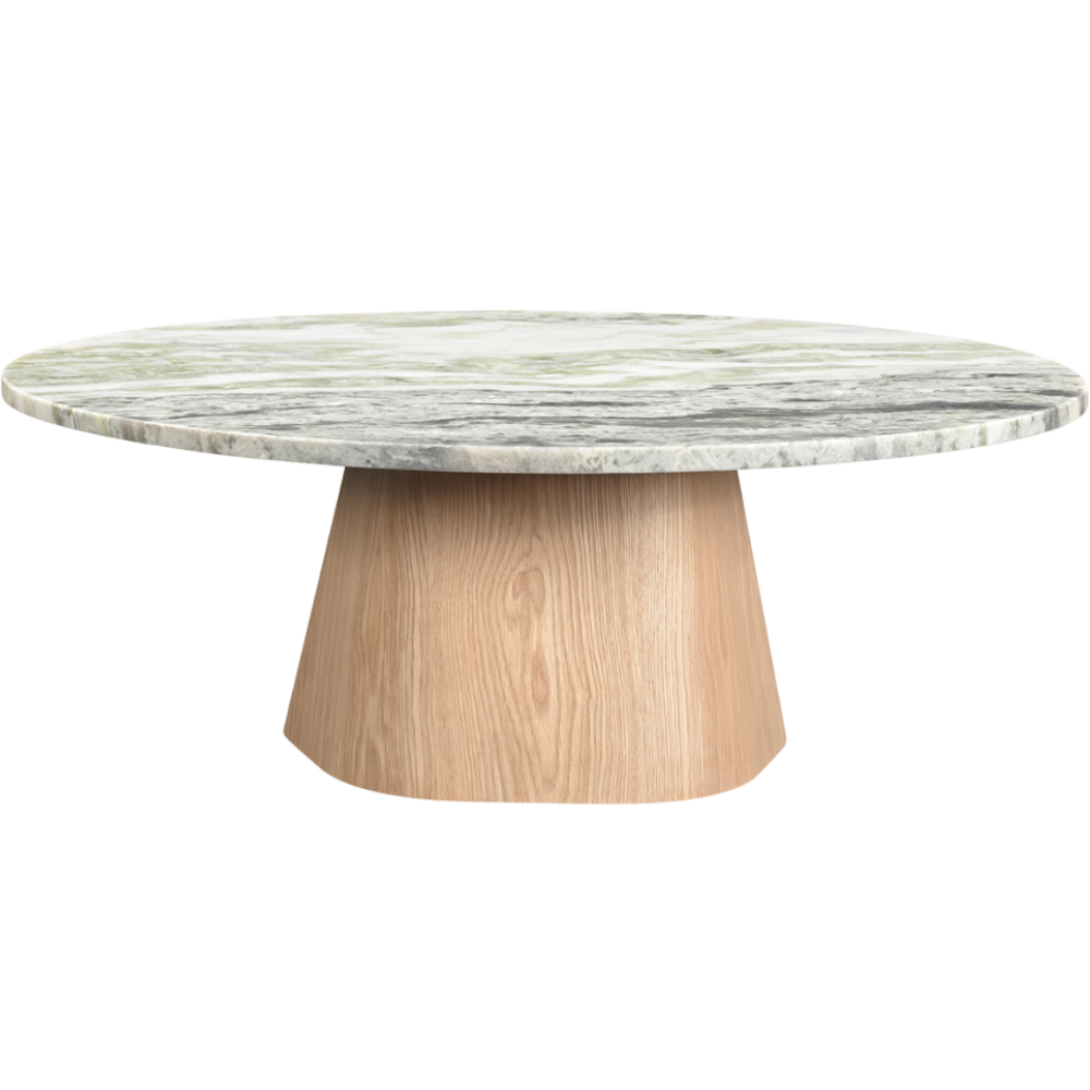 Evelyn Green Onyx Marble Coffee Table