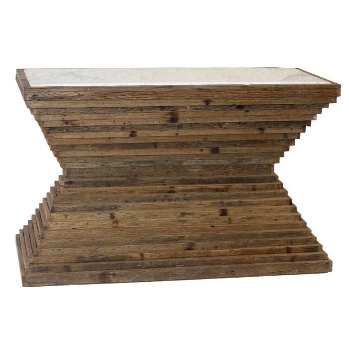 Trellis Pyramid Console