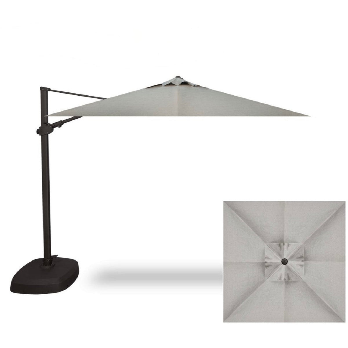 10&#39; Square Cantilever Umbrella