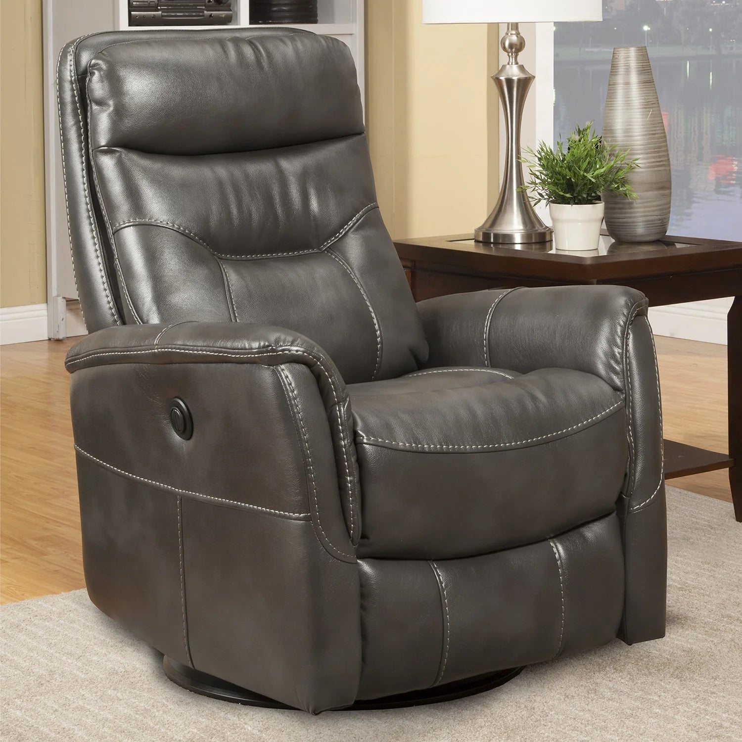 Gemini Power Swivel Glider Recliner Flint Beachcomber Home Leisure