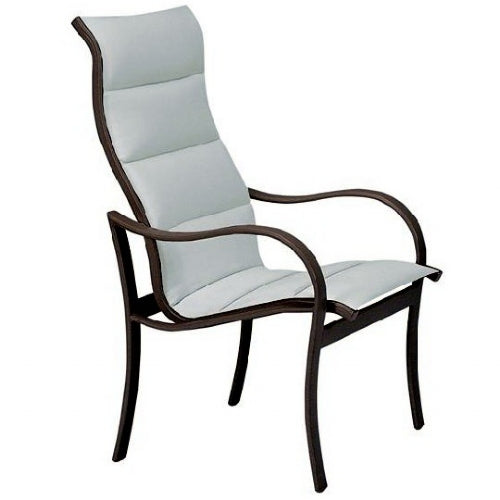 Tropitone Shoreline Padded High Back Dining Chair