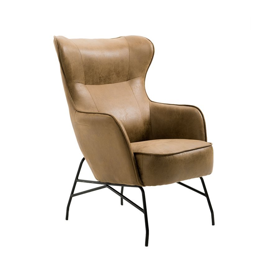 Franky Accent Chair Saddle