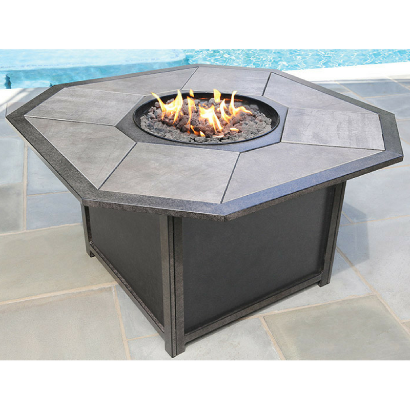 Madison Tile-Top Fire Pit